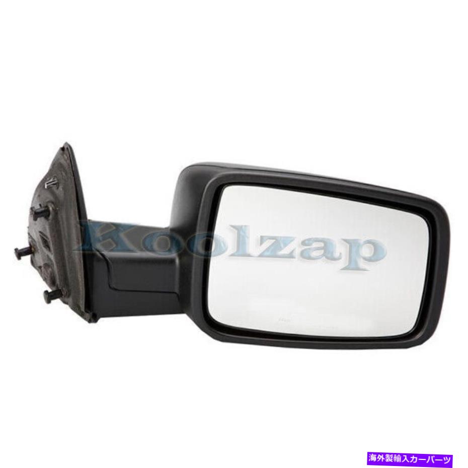 USミラー 09-12のラムピックアップトラックリアビューノンタウドアミラーマニュアルブラック右側 For 09-12 Ram Pickup Truck Rear View Non-Tow Door Mirror Manual Black Right Side【並行輸入品】