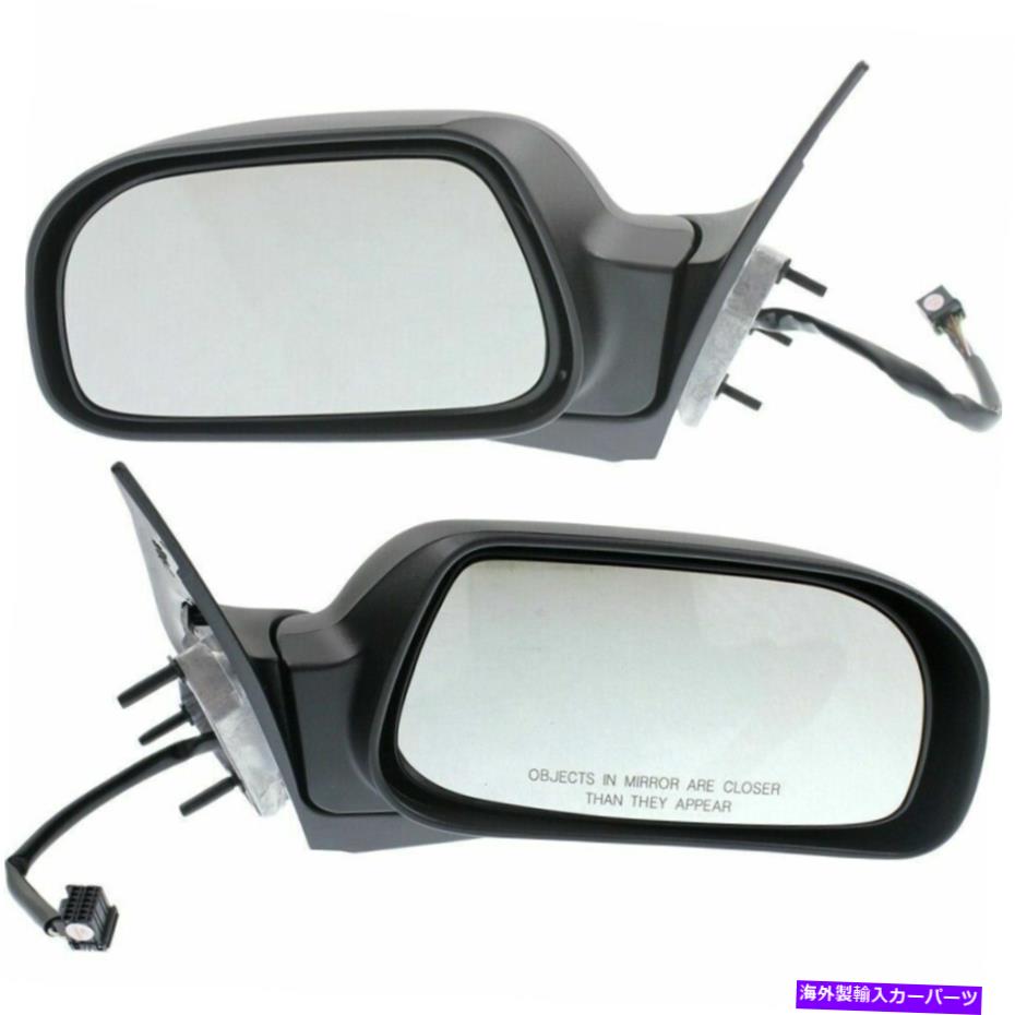 USミラー 2つの新しいセットChrysler Pacifica 04-05 LH&RH SIDE PWR MIRROR MAN FLDG HTD New Set Of 2 Fits CHRYSLER PACIFICA 04-05 LH & RH Side Pwr Mirror Man Fldg Htd【並行輸入品】