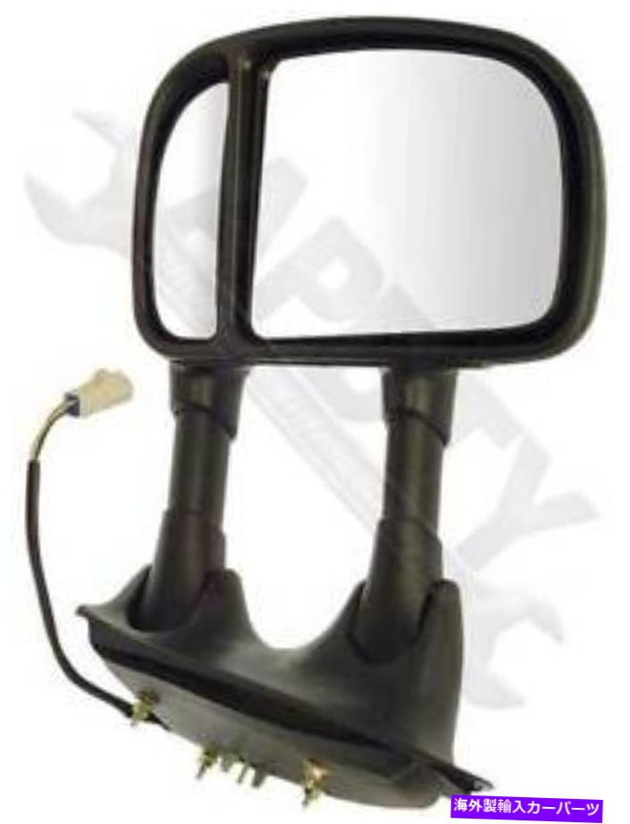 USミラー ドーマン955-363サイドビューミラー - 左、パワー、望遠鏡、黒、丸いプラグ Dorman 955-363 Side View Mirror - Left, Power, Telescopic, Black, Round Plug【並行輸入品】
