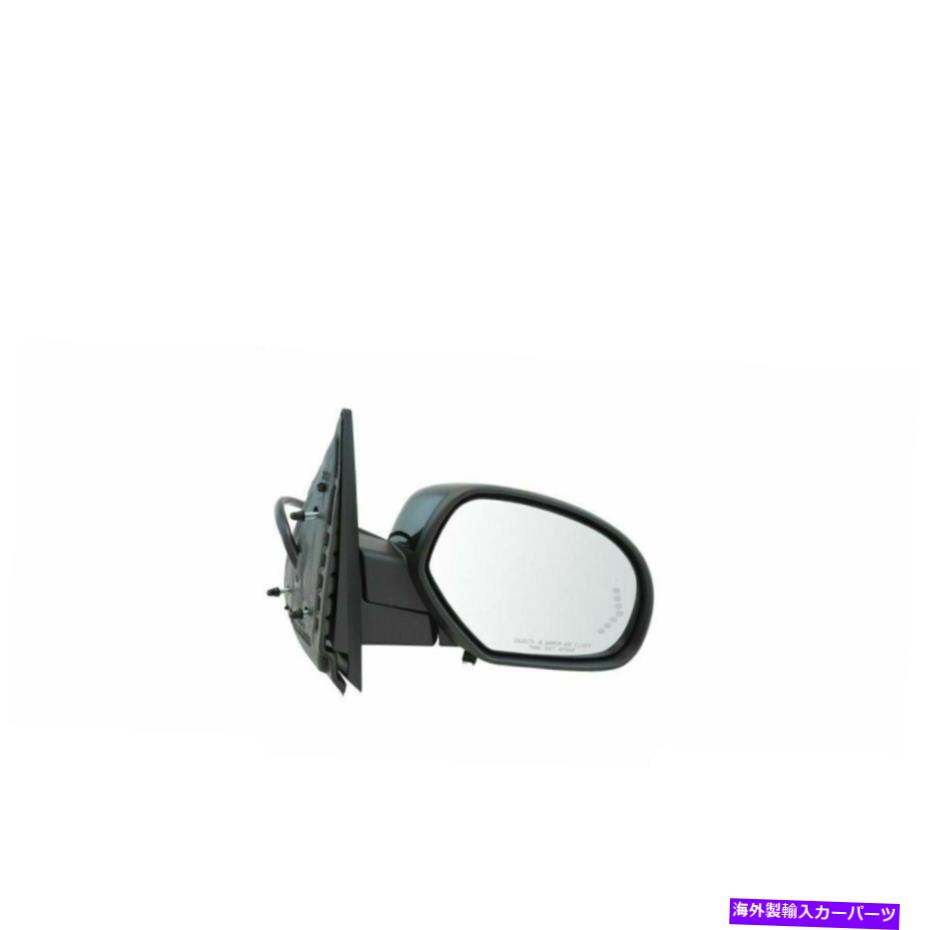 USミラー シボレーGMCピックアップSUV用のミラーパワー折りたたみ折りたたみ信号水たまり右RH Mirror Power Folding Heated Signal Puddle Right RH For Chevy GMC Pickup SUV【並行輸入品】