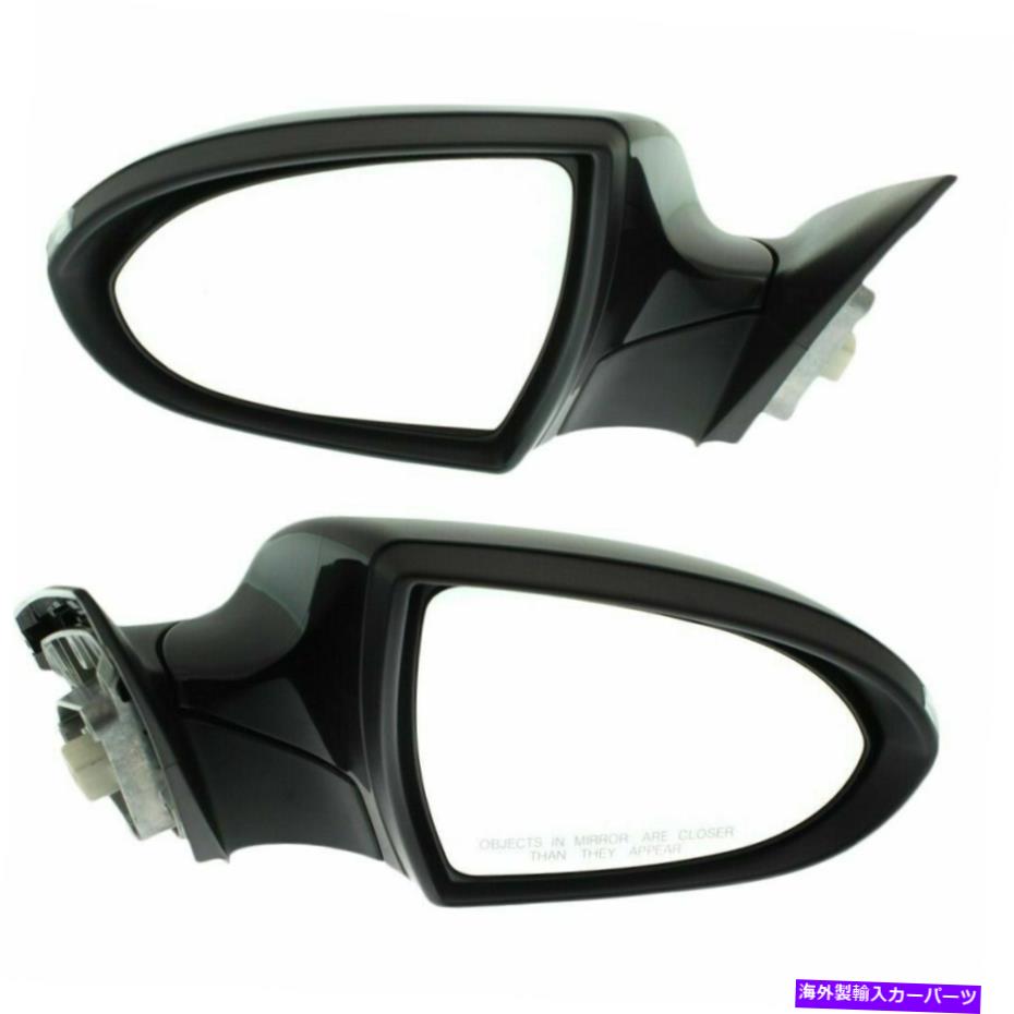 USミラー 2つの新しいセットKia Sportage 11-16 LH&RH SIDE PWR MIRROR POWER折りたたみHTD New Set Of 2 Fits KIA SPORTAGE 11-16 LH & RH Side Pwr Mirror Power Folding Htd【並行輸入品】