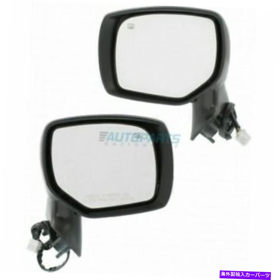 USミラー 2つの左右のパワードアミラーの新しいセット2014-2016スバルフォレスター New Set Of 2 Right And Left Power Door Mirror Fits 2014-2016 Subaru Forester【並行輸入品】