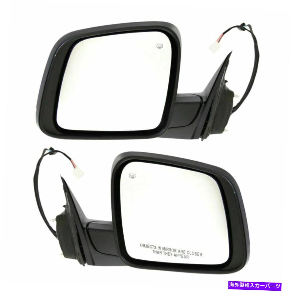USミラー 2つの新しいセットジープグランドチェロキー12-17 L＆RサイドPWRミラーマンfldg htd New Set Of 2 Fits JEEP GRAND CHEROKEE 12-17 L & R Side Pwr Mirror Man Fldg Htd【並行輸入品】