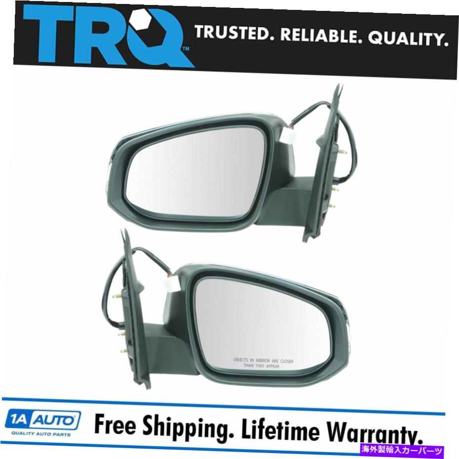 USミラー TRQエクステリアミラーペアLH RHサイドパワー加熱ターンシグナルクロムタコマ TRQ Exterior Mirror Pair LH RH Sides Power Heated Turn Signal Chrome for Tacoma【並行輸入品】 59,730円