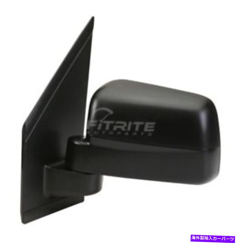 USミラー 新しい左のドライバーサイドマニュアルミラーフィットフォードトランジットコネクト2010-2013 New Left Driver Side Manual Door Mirror Fits Ford Transit Connect 2010-2013【並行輸入品】