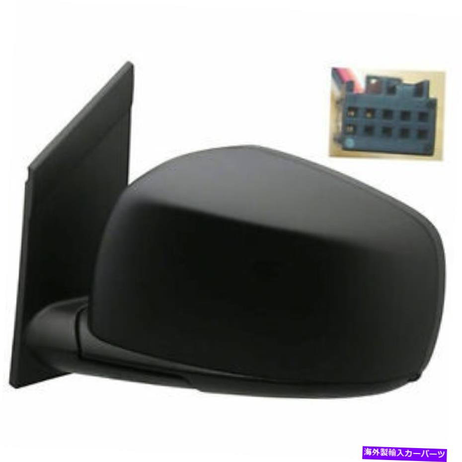 USミラー 2008年から2013年のクライスラータウンアンドカントリー用の新しい左側のパワードアミラー New Left Side Power Door Mirror Textured For 2008-2013 Chrysler Town & Country【並行輸入品】