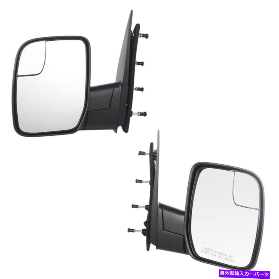 USミラー フォードE-150 E-250＆Super Duty 2010-2014ドーマンサイドビューミラーセットCSW For Ford E-150 E-250 & Super Duty 2010-2014 Dorman Side View Mirror Set CSW【並行輸入品】