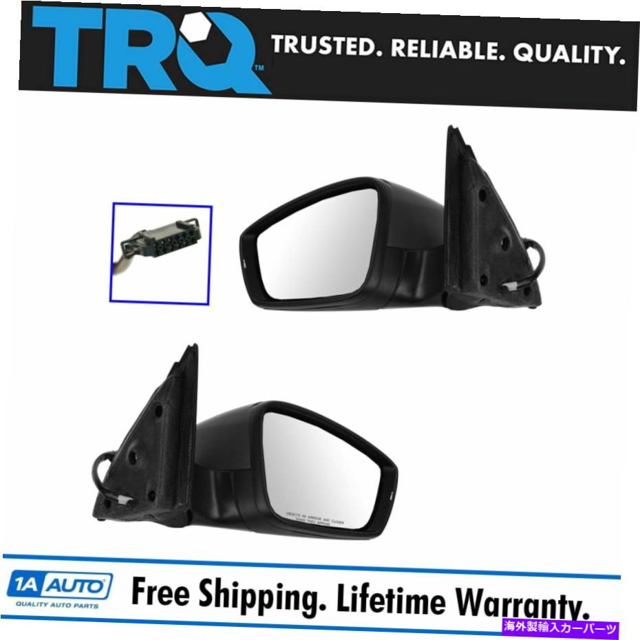 USミラー TRQミラーパワー加熱信号LH RHペアフォルクスワーゲンジェッタ＆ハイブリッド TRQ Mirror Power Heated Signal LH RH Pair for Volkswagen Jetta & Hybrid【並行輸入品】