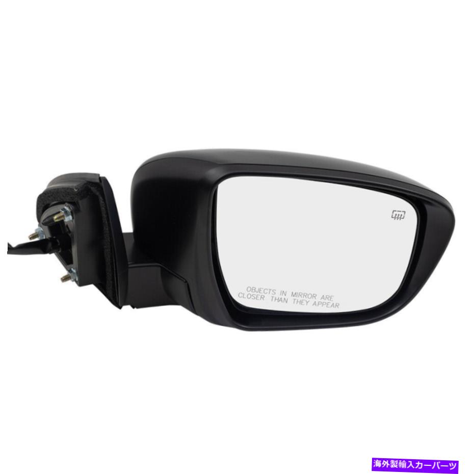 USミラー 17-19のパワーミラー日産ローグスポーツ乗客熱信号サイドビューカメラ Power Mirror for 17-19 Nissan Rogue Sport Passenger Heat Signal Side View Camera【並行輸入品】