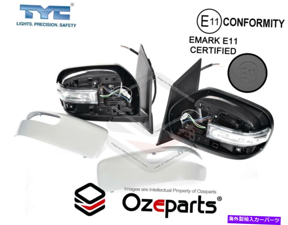 USミラー マツダCX7 CX-7 ER 2006?2012用のペアLH+RH電動ドアミラー（6ピン） Set Pair LH+RH Electric Door Mirror (6 Pin) For Mazda CX7 CX-7 ER 2006~2012【並行輸入品】