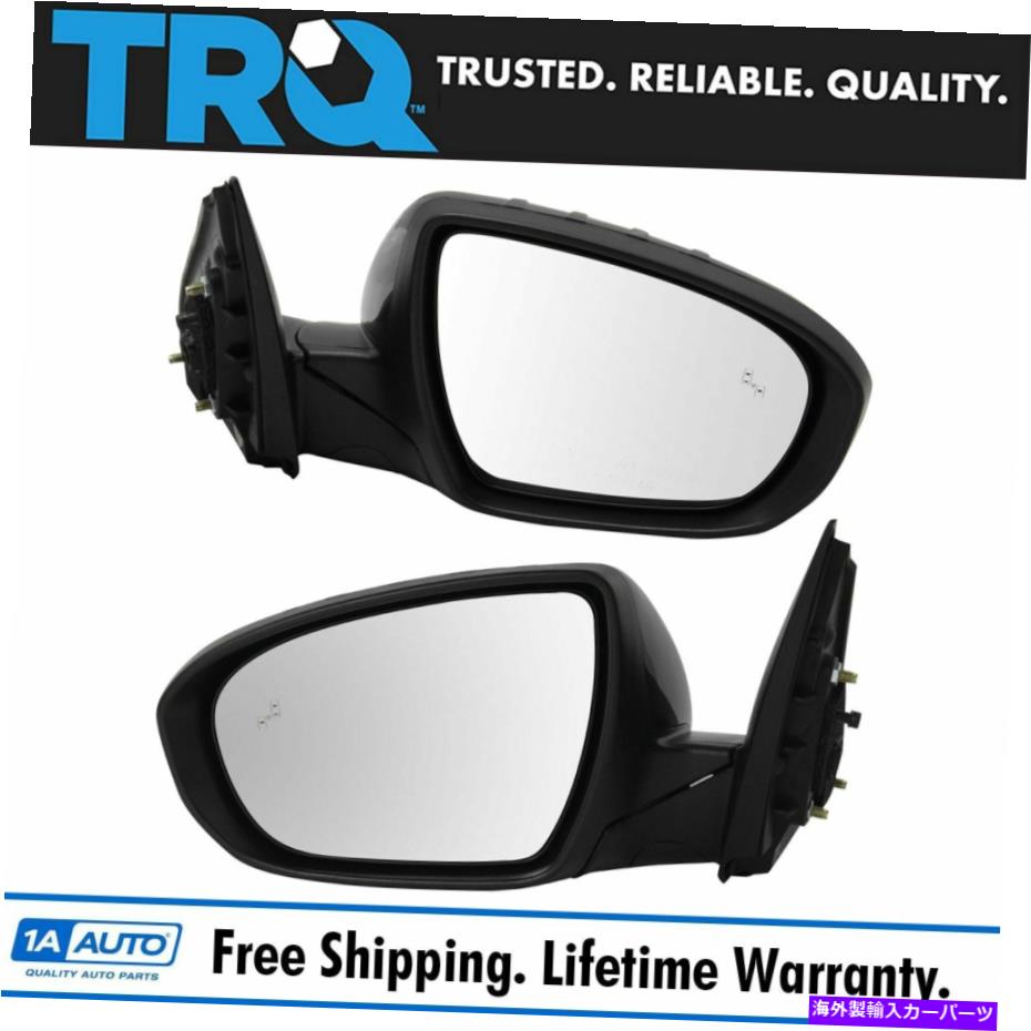 USミラー TRQミラーペアパワーフォールディング加熱ターンシグナルブラインドスポットモニターPTM LH RH TRQ Mirror Pair Power Folding Heated Turn Signal Blind Spot Monitor PTM LH RH【並行輸入品】