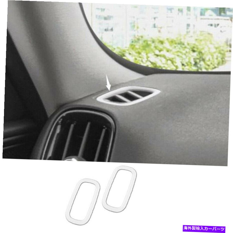 Dashboard Cover ミニクーパーカントリーマンF60 ABSホワイトダッシュボードサイドベントオーバーレイカバー2PCS For Mini Cooper Countryman F60 ABS White Dashboard Side Vent Overlay Cover 2PCS【並行輸入品】 34,034円