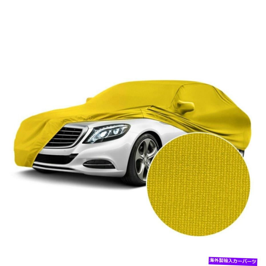 カーカバー カバーサテンストレッチ屋内速度黄色のカスタムカーカバー Coverking Satin Stretch Indoor Velocity Yellow Custom Car Cover【並行輸入品】｜Us Custom Parts Shop USDM