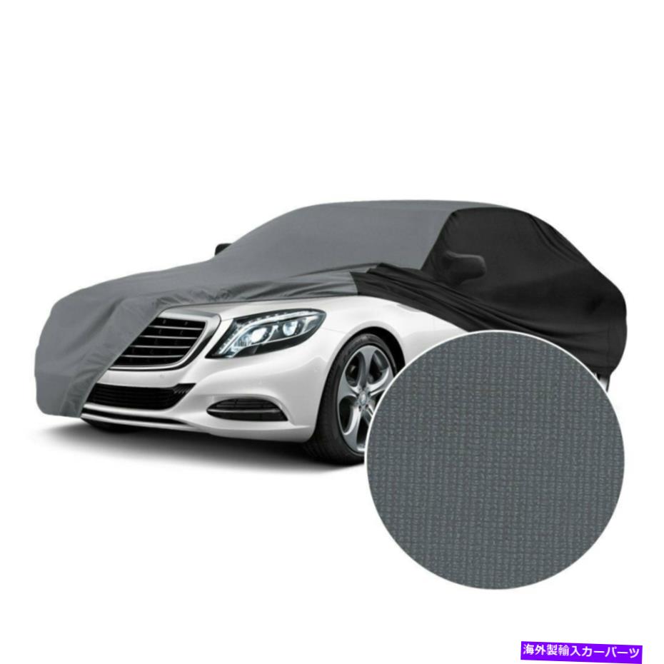 カーカバー カバーサテンストレッチ屋内メタリックグレーカスタムカーカバーwブラック Coverking Satin Stretch Indoor Metallic Gray Custom Car Cover w Black【並行輸入品】 87,120円
