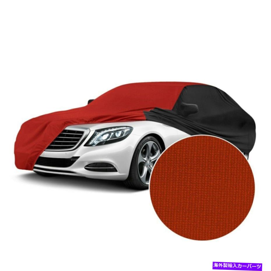 カーカバー イーグルサミット92-95カーカバーサテンストレッチ屋内アドレナリンレッドカスタムカー For Eagle Summit 92-95 Car Cover Satin Stretch Indoor Adrenaline Red Custom Car【並行輸入品】