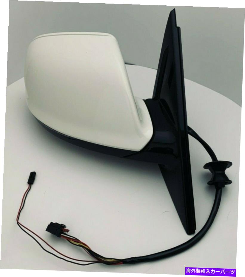 USミラー ＃106ホワイト右旅客サイドミラー #106 WHITE RIGHT PASSENGER SIDE MIRROR WITH LANE ASSIST FOR AUDI Q5 SQ5 2010 -17【並行輸入品】