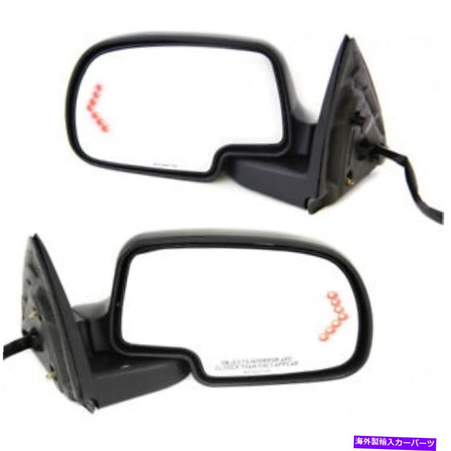 USミラー GMC Sierra 1500/3500 2003-2006ドアミラードライバーと助手席側|ペア For GMC Sierra 1500/3500 2003-2006 Door Mirror Driver & Passenger Side | Pair【並行輸入品】