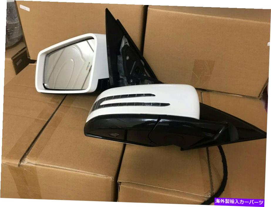 USミラー メルセデスベンツEクラスW212 E300 E200 E360ホワイト用のカーサイドドアミラーセット Car Side Door Mirror Set for Mercedes Benz E class W212 E300 E200 E360 White【並行輸入品】