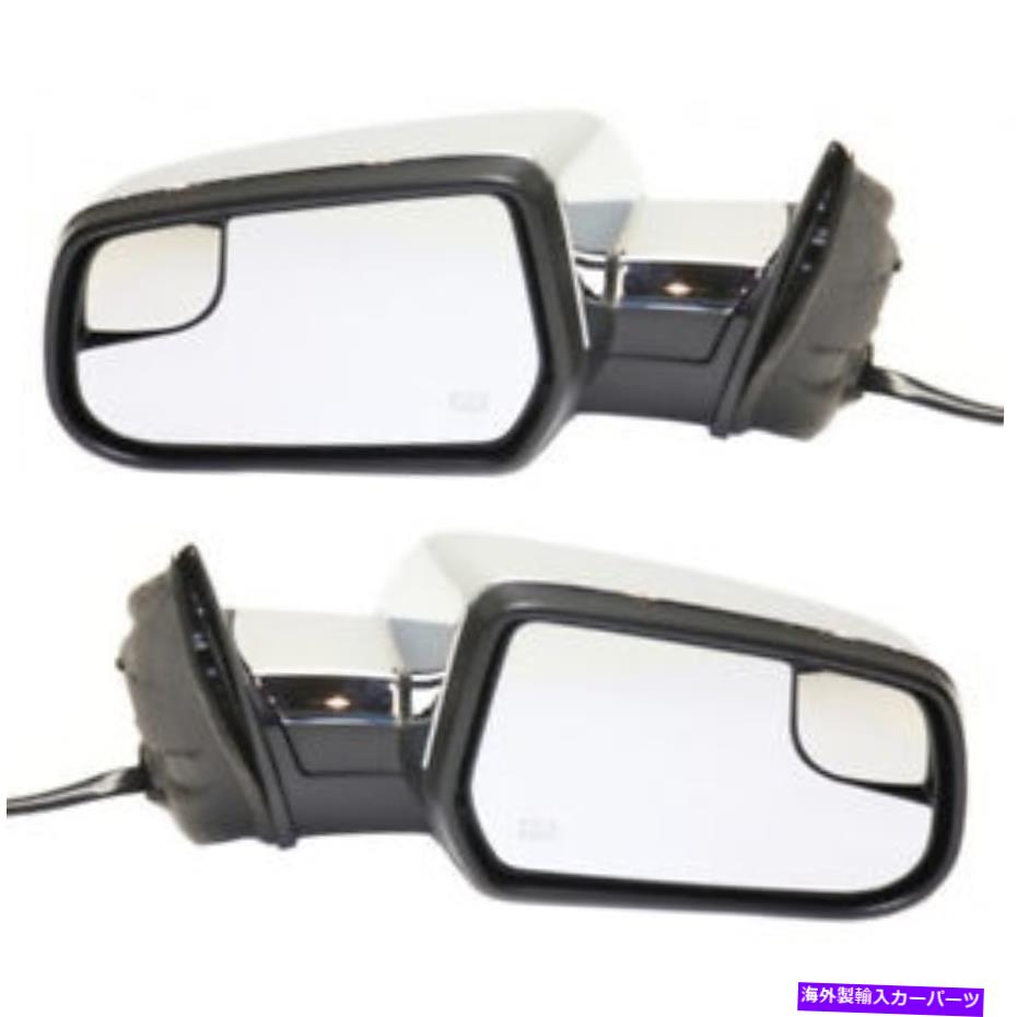 USミラー Chevy equinox 2010-2017ドアミラーの乗客とドライバー側|ペア|力 For Chevy Equinox 2010-2017 Door Mirror Passenger and Driver Side | Pair | Power【並行輸入品】