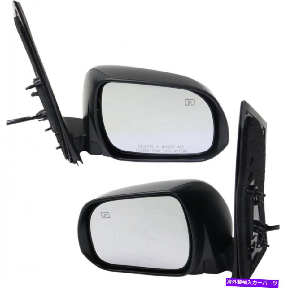 USミラー トヨタシエナ2011-2018ドアミラードライバーと助手席側|ペア|力 For Toyota Sienna 2011-2018 Door Mirror Driver and Passenger Side | Pair | Power【並行輸入品】