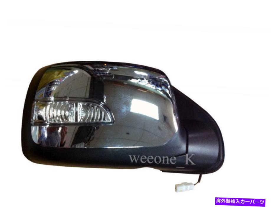 USミラー isuzu dmax d-maxピックアップ2002-2007のターン信号付きパワーミラー右側 POWER MIRROR RIGHT SIDE WITH TURN SIGNAL FOR ISUZU DMAX D-MAX PICKUP 2002-2007【並行輸入品】