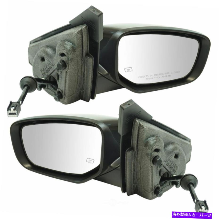 USミラー ドアミラーセットDIYソリューションmir04654フィット2016ダッジダート Door Mirror Set DIY SOLUTIONS MIR04654 fits 2016 Dodge Dart【並行輸入品】