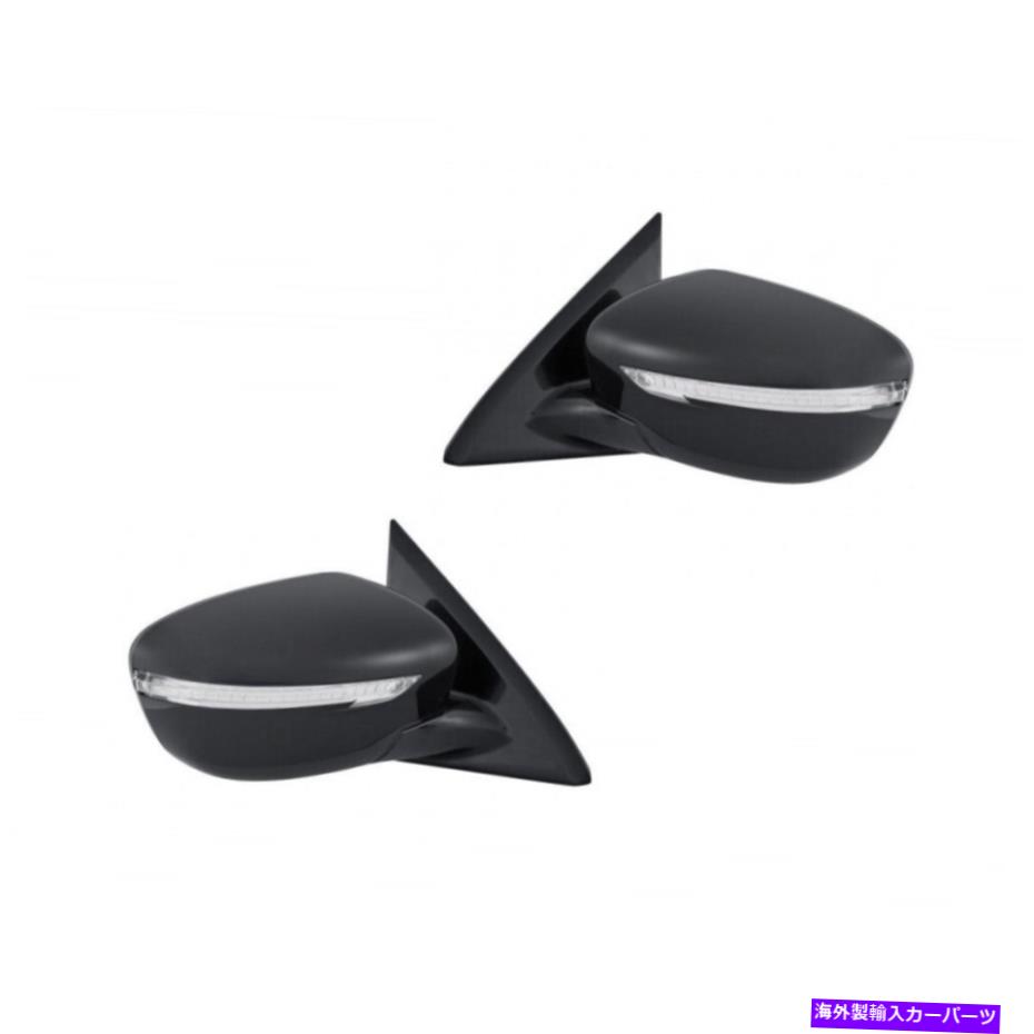 USミラー 日産パスファインダー2017ドアミラードライバーと助手席側|ペア - 外側 For Nissan Pathfinder 2017 Door Mirror Driver and Passenger Side | Pair - Outer【並行輸入品】