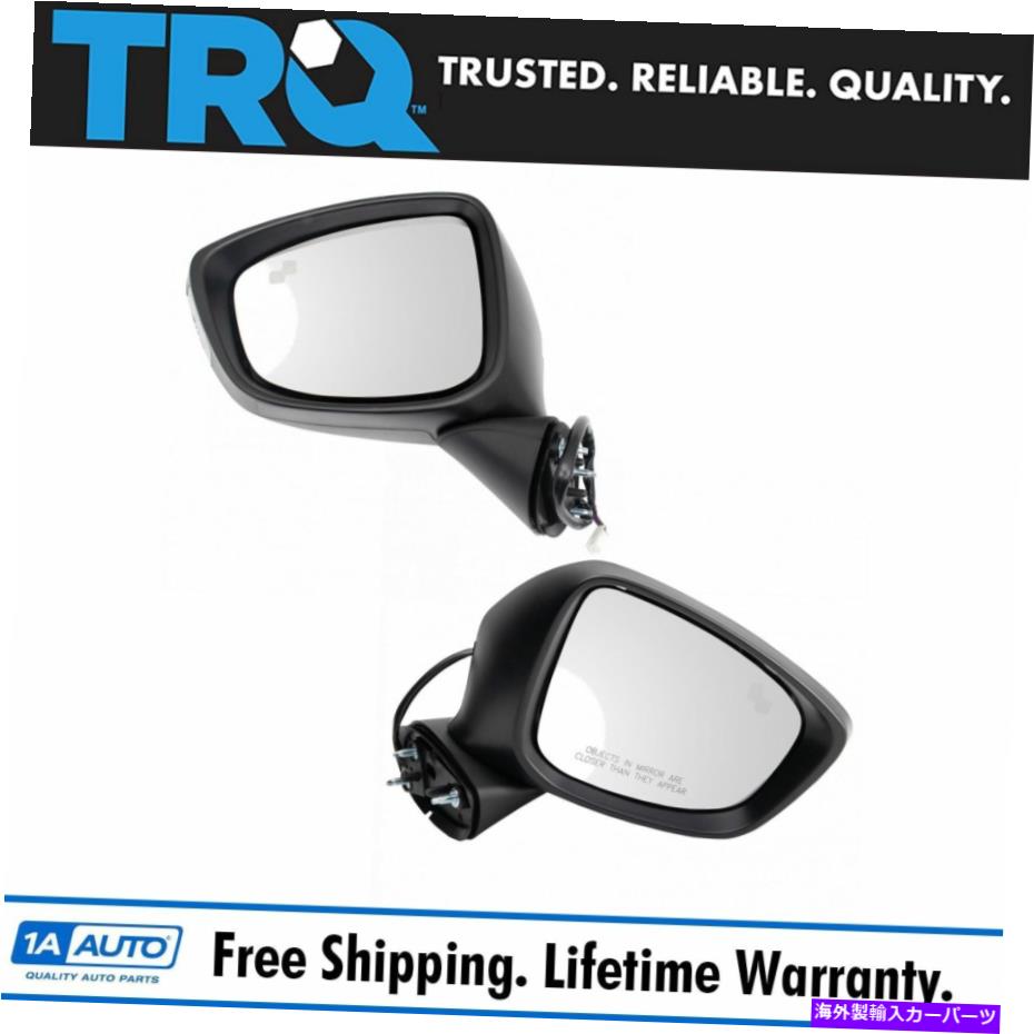 USミラー TRQミラーパワーブラインドスポット検出CX-5のペアを一致するためのターンシグナルペイント TRQ Mirror Power Blind Spot Detection Turn Signal Paint to Match Pair for CX-5【並行輸入品】