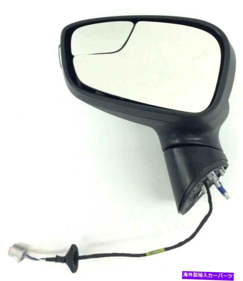 USミラー 2014-2019 Ford Fiesta Power Turn Signal Blink SpotLHドライバーサイドビューミラーOE 2014-2019 Ford Fiesta power turn signal blind spot LH driver Side View Mirror OE【並行輸入品】