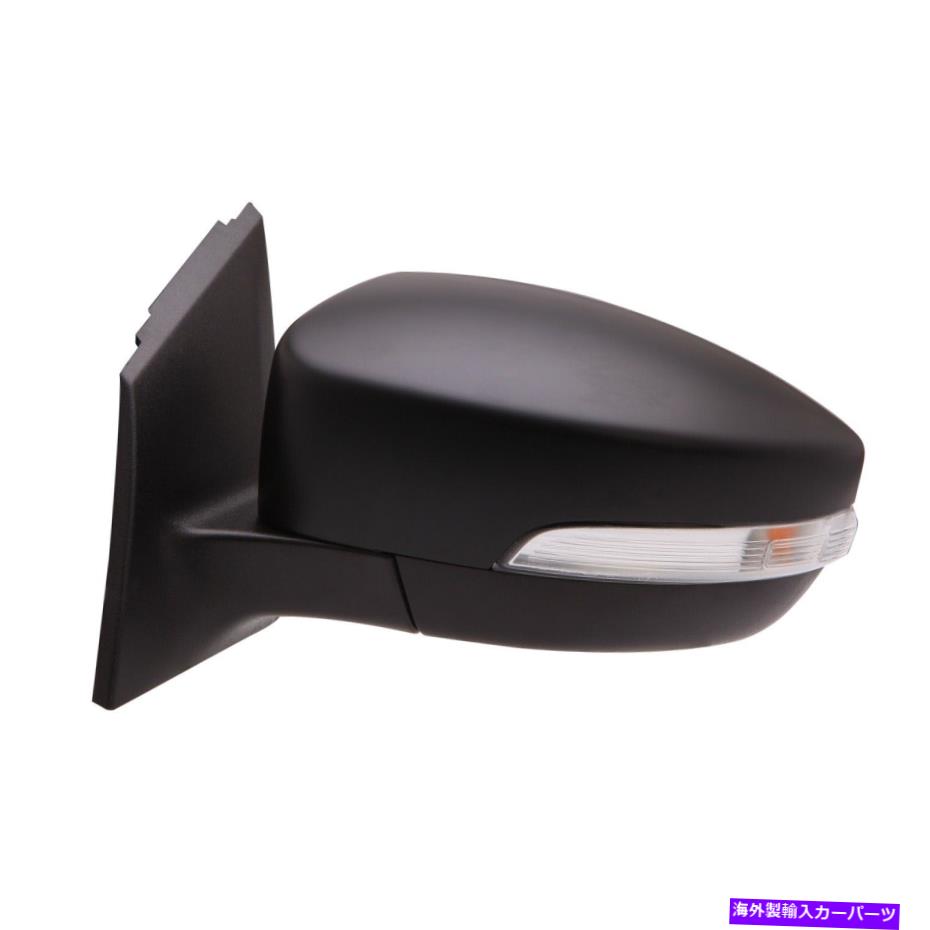 USミラー フィット2012-2014フォードフォーカスパワーミラー左手ドライバー側 Fits 2012-2014 Ford Focus Power Mirror Left Hand Driver Side【並行輸入品】