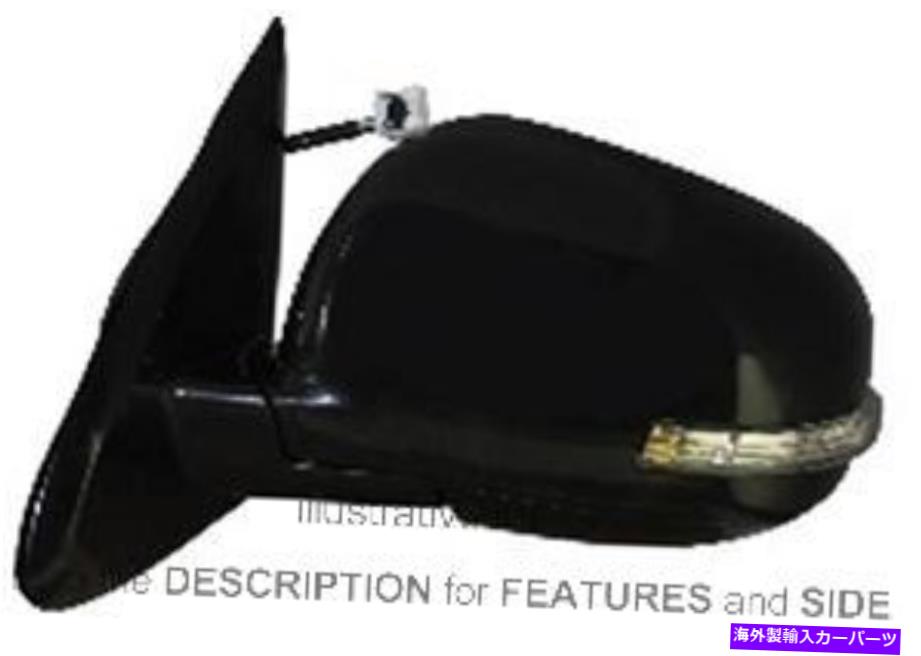 USミラー サイドミラーMitsubishi Outlander 2012 Electric Thermal Foldable Left Side Mirror Mitsubishi Outlander 2012 Electric Thermal Foldable Left【並行輸入品】