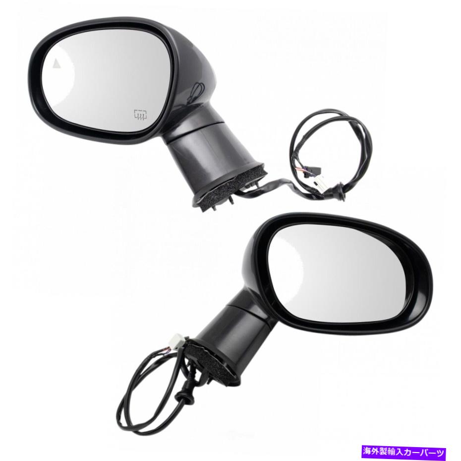 USミラー ドアミラーセットTRQ MRA09860は15-20 Dodge Challengerに適合します Door Mirror Set TRQ MRA09860 fits 15-20 Dodge Challenger【並行輸入品】