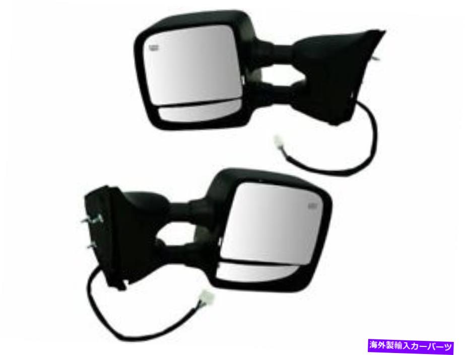 USミラー 04-15日産タイタンDC78F2用のドアミラーセット Door Mirror Set For 04-15 Nissan Titan DC78F2【並行輸入品】