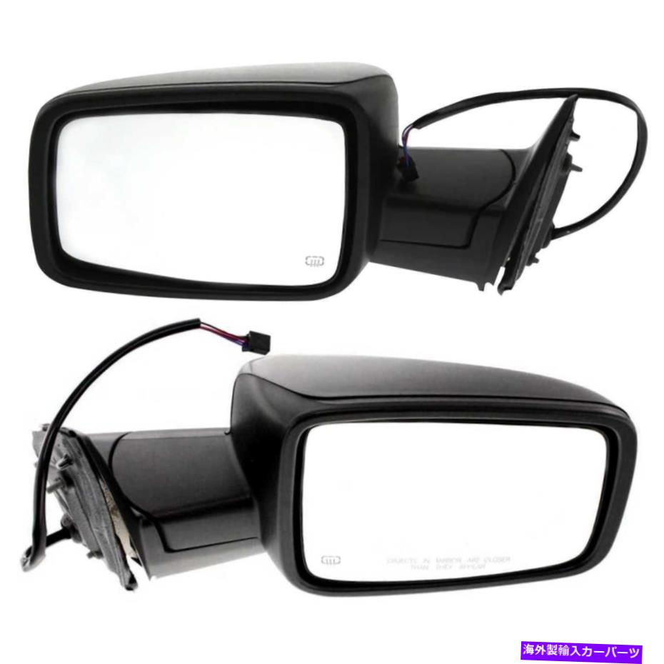 USミラー 2009-2012 Dodge RAM 1500 2010-2012 RAM 2500パワーヒートサイドミラーペアク For 2009-2012 Dodge Ram 1500 2010-2012 Ram 2500 Power Heated Side Mirror Pairk【並行輸入品】