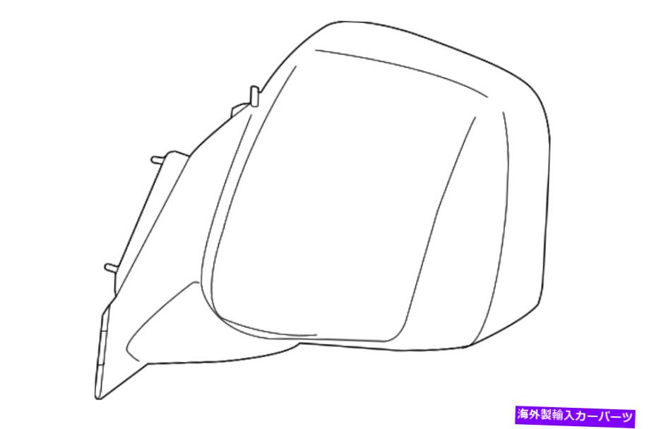 USミラー 本物のGM助手席側ドアミラー19317356 Genuine GM Passenger Side Door Mirror 19317356【並行輸入品】