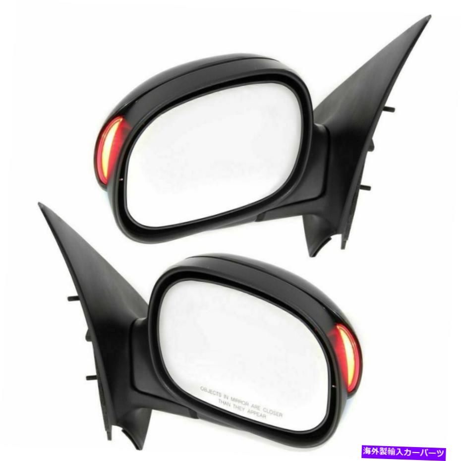 USミラー フォードF-150 2001-2003の新しいドライバーと助手席のビューミラーパワーペア New Driver & Passenger Side View Mirrors Power Pair For Ford F-150 2001-2003【並行輸入品】