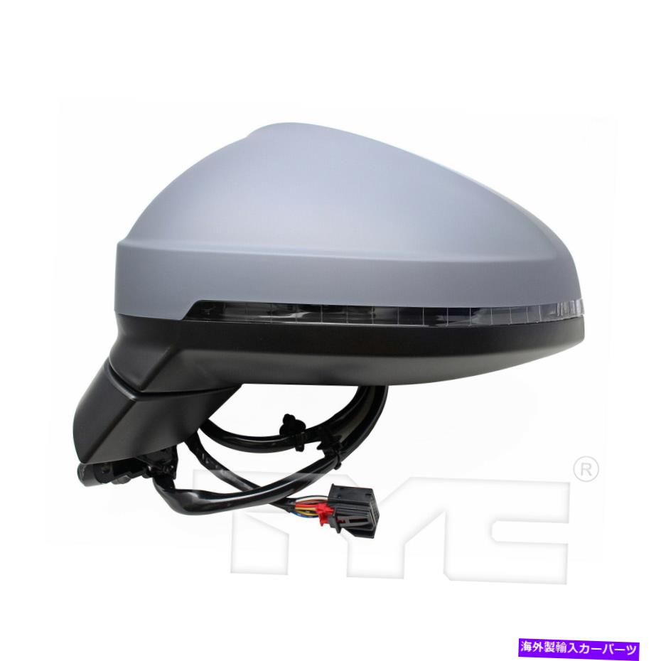 USミラー 17-19のドアミラーアウディA4パワー加熱w/信号左ドライバー側 Door Mirror for 17-19 Audi A4 Power Heated w/Signal Left Driver Side【並行輸入品】
