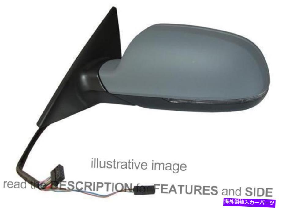 USミラー サイドミラーアウディA5スポーツバック2009-2011エレクトリックサーマル折りたたみ右側 Side Mirror Audi A5 Sportback 2009-2011 Electric Thermal Foldable Right Side【並行輸入品】