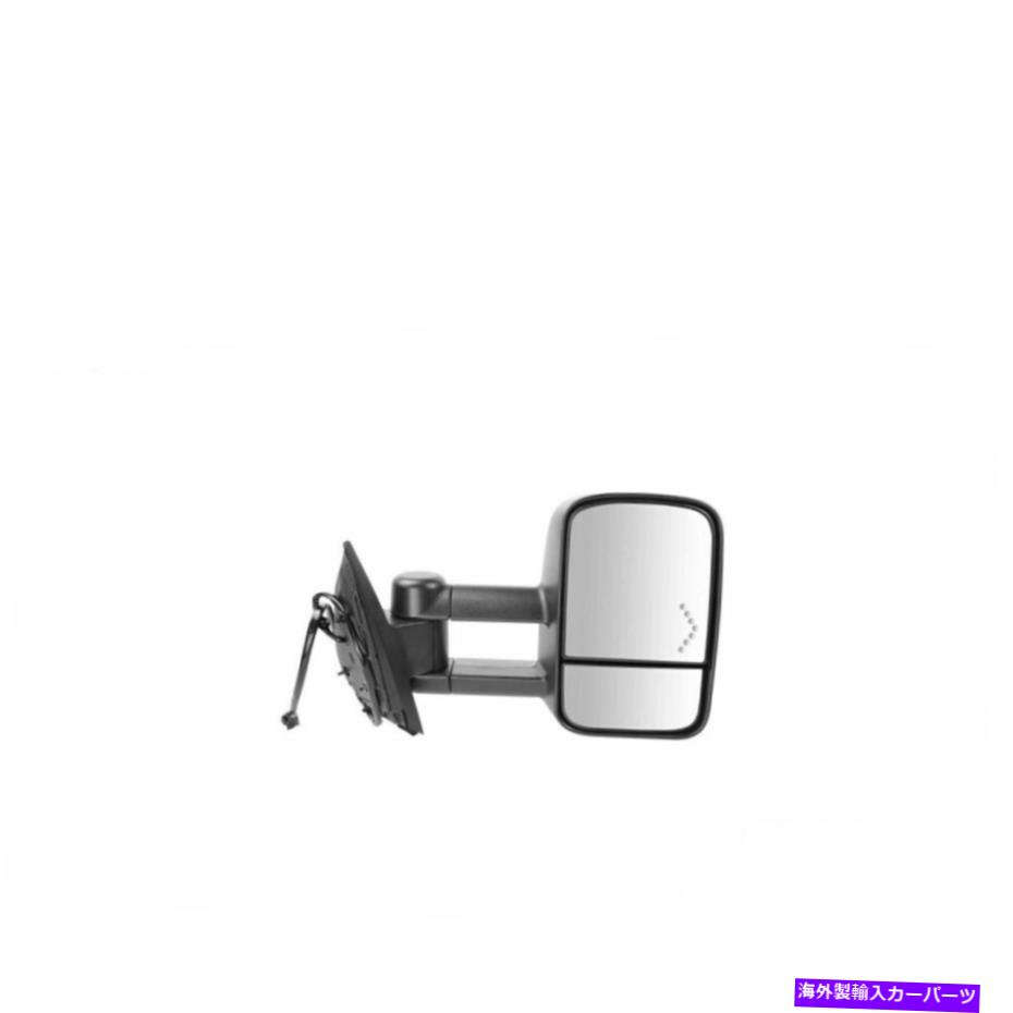 USミラー 2007-2013シボレーGMCのけん引ミラーパワー加熱信号右Rh Towing Mirror Power Heated Signal Right RH For 2007-2013 Chevy GMC【並行輸入品】