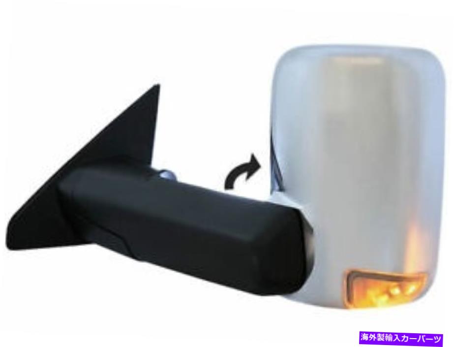 USミラー 左 - ドライバーサイドアクションクラッシュミラーFITS RAM 1500 2019 62KTJB Left - Driver Side Action Crash Mirror fits Ram 1500 2019 62KTJB【並行輸入品】
