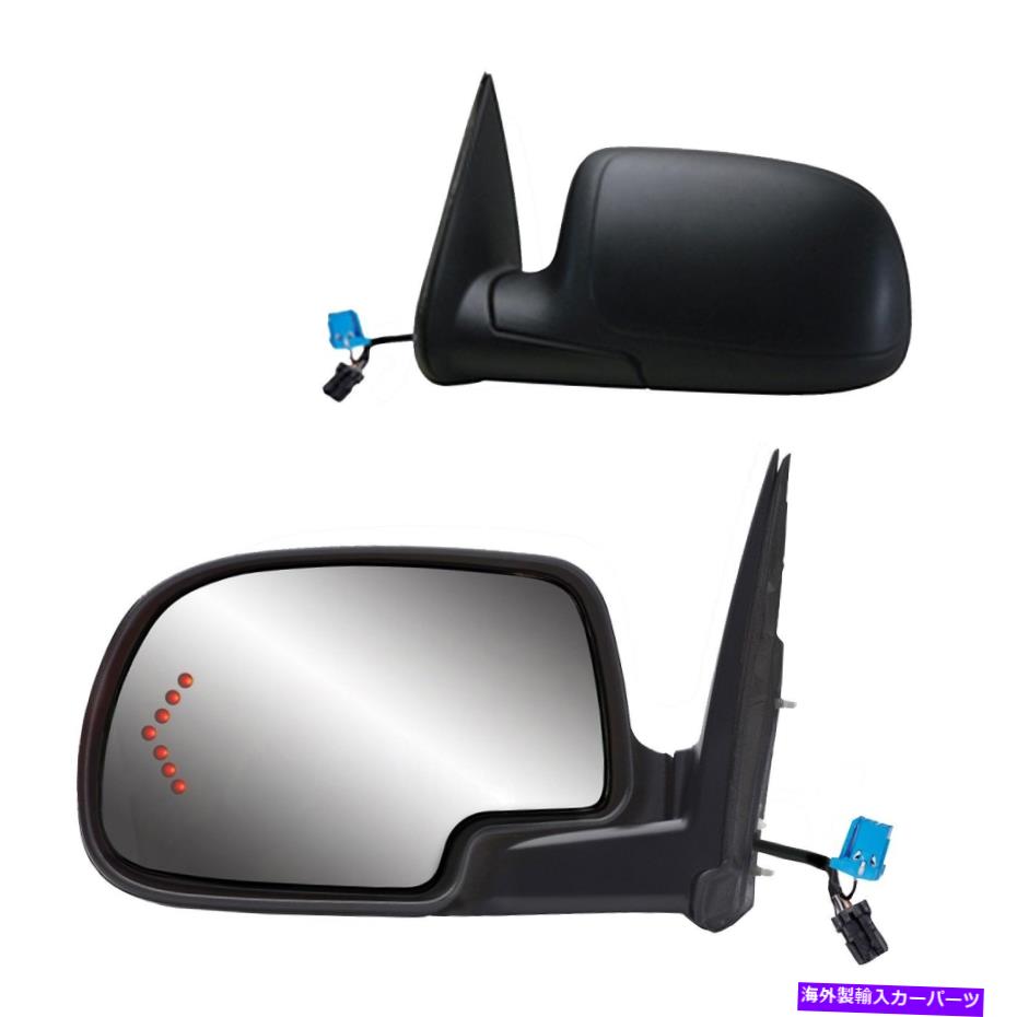 For Chevy Silverado 2500 1999 00 01 02 03 2004 Door Mirror Passenger Side Manual View Matte Textured Black Standard Style GM1321230 25並行輸入