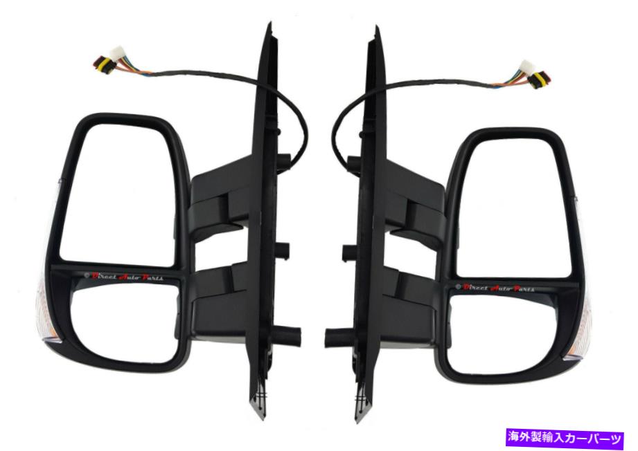USミラー * Iveco Daily 7/2014 -ONペア用の新しい*ドアミラー（電動ショートアーム7+ 2ピン） *NEW* DOOR MIRROR (ELECTRIC SHORT ARM 7+ 2 PINS) for IVECO DAILY 7/2014 -ON PAIR【並行輸入品】