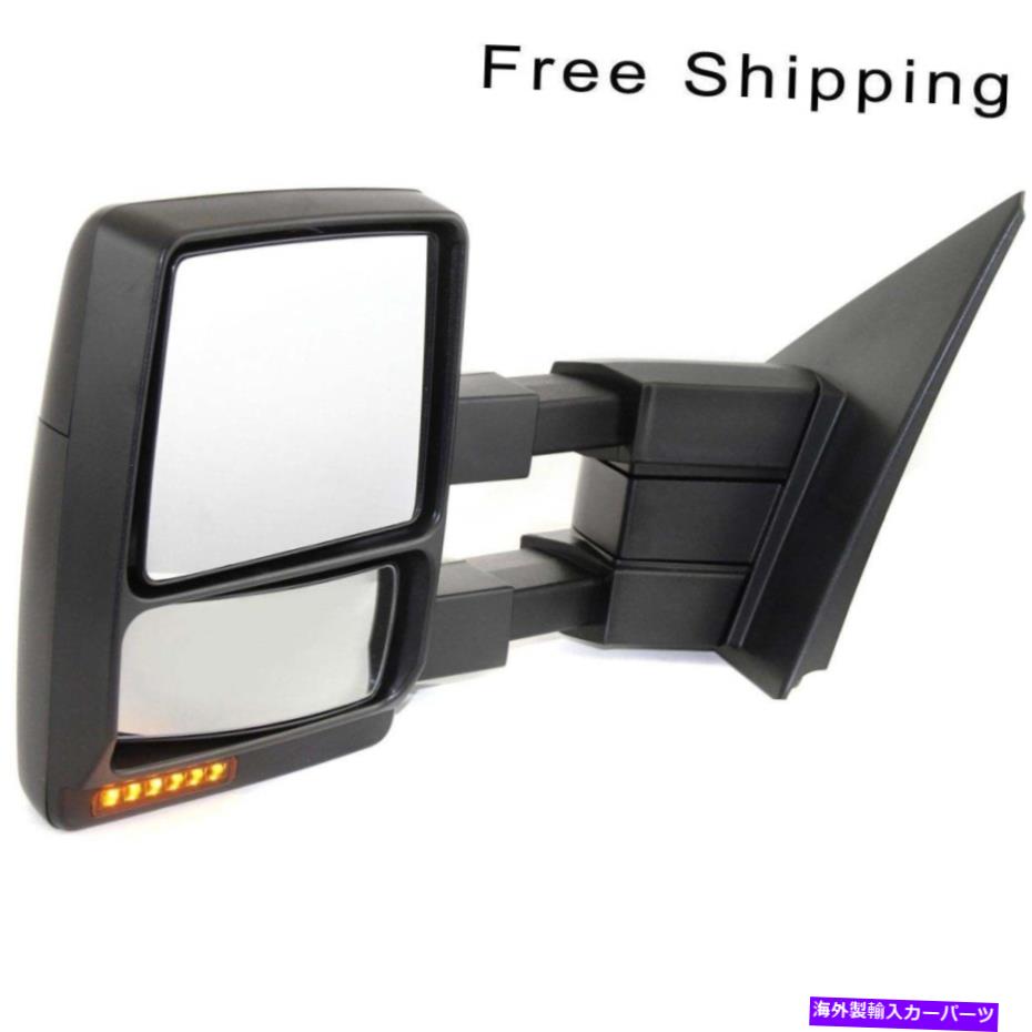 USミラー LHサイドマニュアルフォールディングパワーミラーフィットフォードF-150 FO1320430 LH Side Manual Folding Power Heated Mirror Fits Ford F-150 FO1320430【並行輸入品】