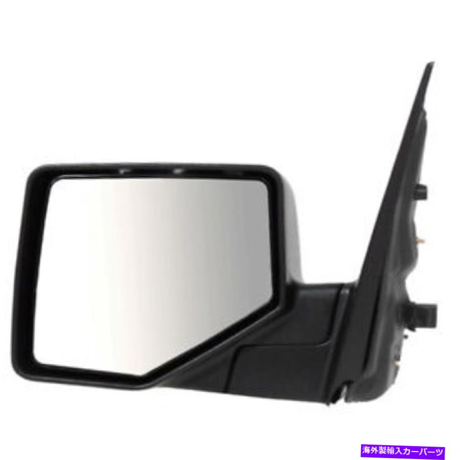 USミラー 06-10のためのエクスプローラーリアビュードアミラーパワーノンヒートw/puddleランプ左側 For 06-10 Explorer Rear View Door Mirror Power Non-Heat w/Puddle Lamp Left Side【並行輸入品】