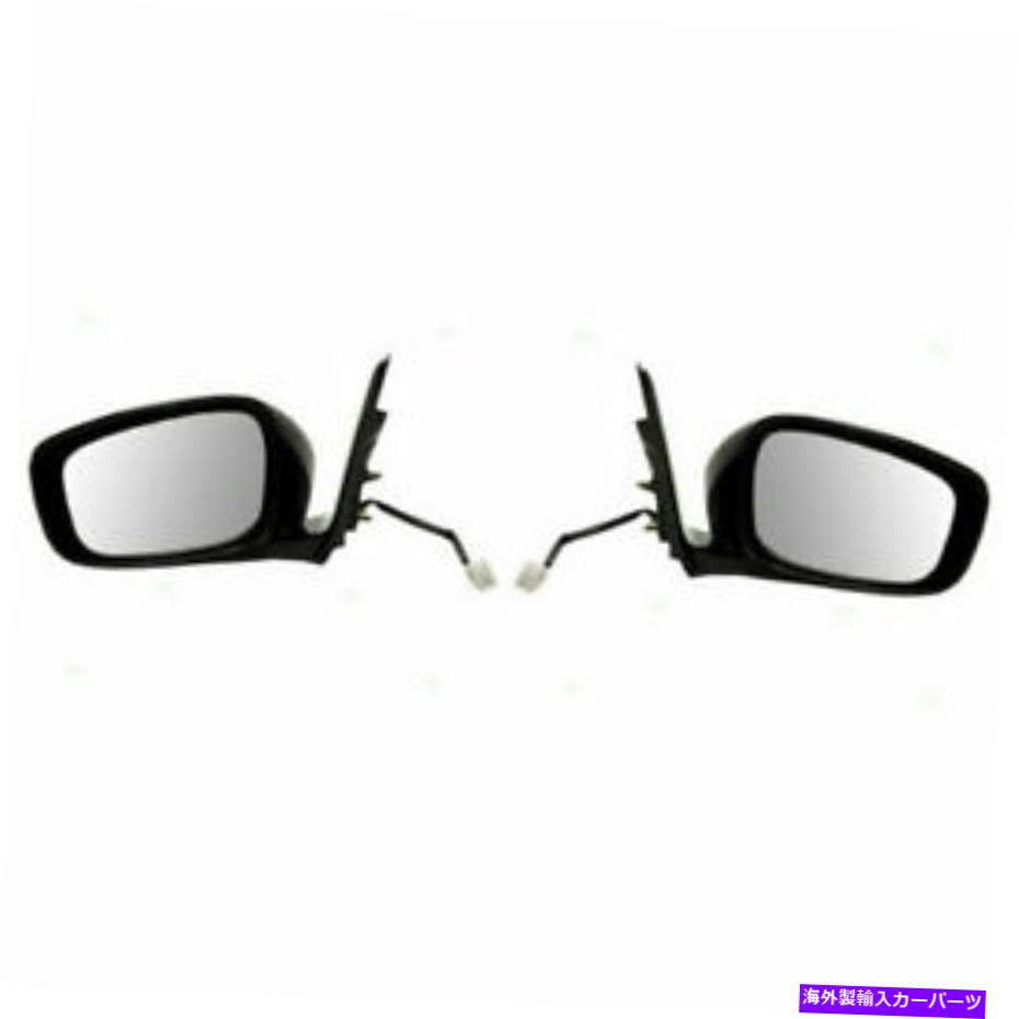 USミラー 2つの新しいセットInfiniti G37 09-13 LH＆RH SIDE PWR MIRROR NON-HTD W/Oメモリ New Set Of 2 Fits INFINITI G37 09-13 LH & RH Side Pwr Mirror Non-Htd W/O Memory【並行輸入品】