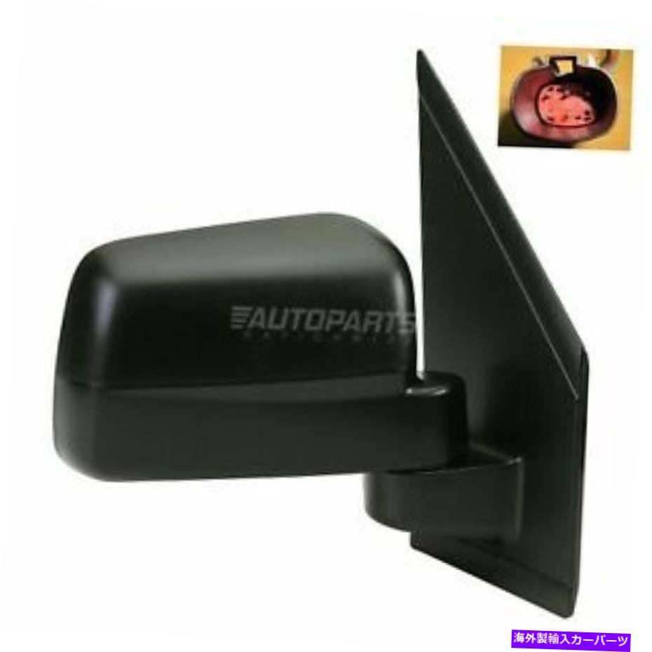 USミラー 右のパワードアミラーテクスチャフット2010-2013フォードトランジットコネクトFO1321380 Right Power Door Mirror Textured Fits 2010-2013 Ford Transit Connect FO1321380【並行輸入品】