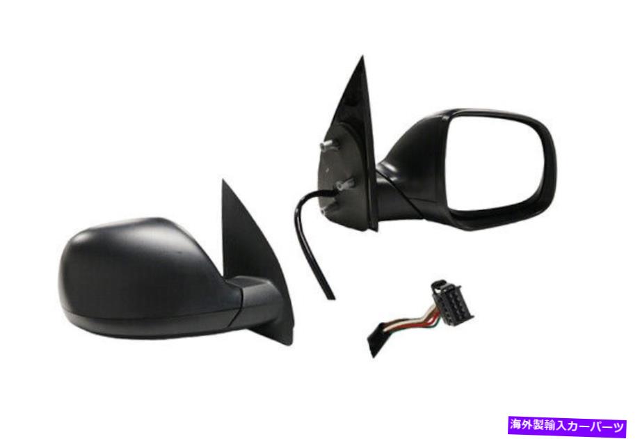USミラー VW Amarok 2H SRS 2 9/2016-ON RIGTハンドエレクトリックドアミラーブラック/ヒート VW AMAROK 2H SRS 2 9/2016-ON RIGT HAND ELECTRIC DOOR MIRROR Black/Heated【並行輸入品】