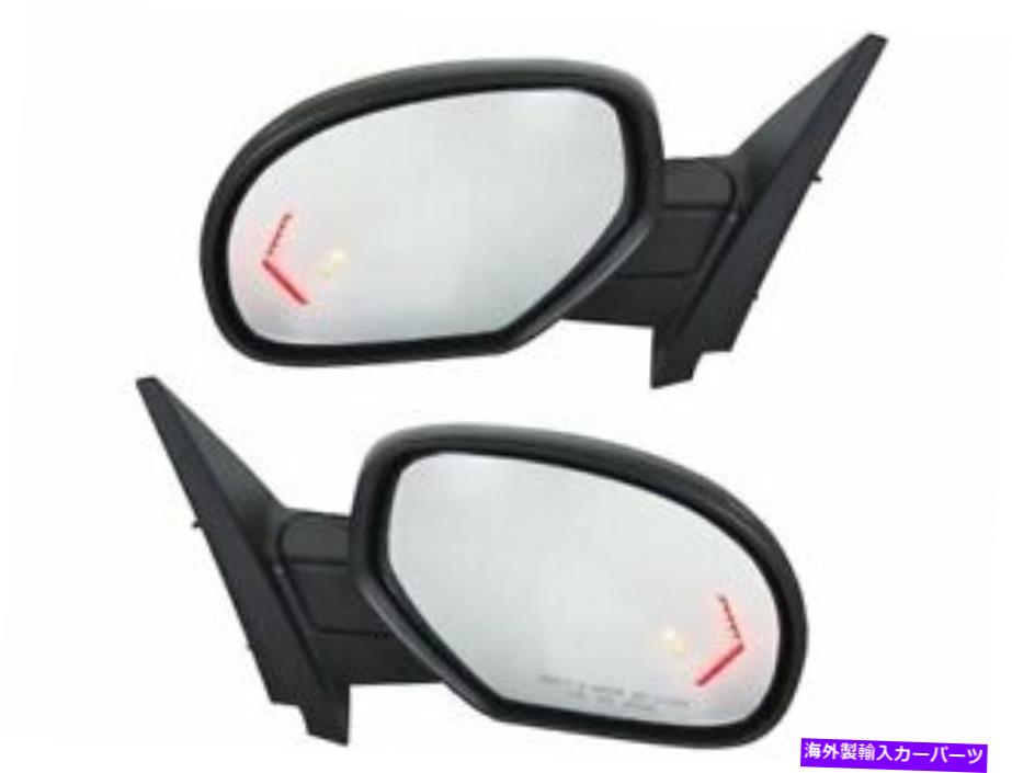USミラー TRQドアミラーセットはシボレー郊外2500 2009-2013 86JMQGに適合します TRQ Door Mirror Set fits Chevy Suburban 2500 2009-2013 86JMQG【並行輸入品】