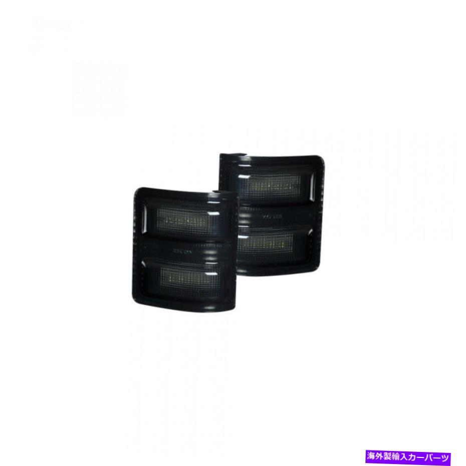 USミラー Ford F-250/F-350 Super Duty 2008-2016のための補償サイドミラーレンズ|スモークレンズ Recon Side Mirror Lenses For Ford F-250/F-350 Super Duty 2008-2016 | Smoked Lens【並行輸入品】
