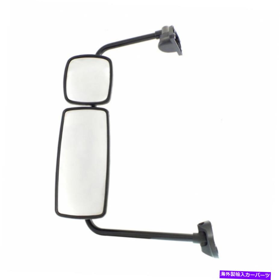 USミラー Freightliner M2 106 2004-2016ドアミラードライバー側|マニュアル|非加熱 For Freightliner M2 106 2004-2016 Door Mirror Driver Side | Manual | Non-Heated【並行輸入品】